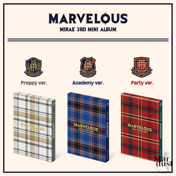 MIRAE - MARVELOUS [3rd Mini Album]