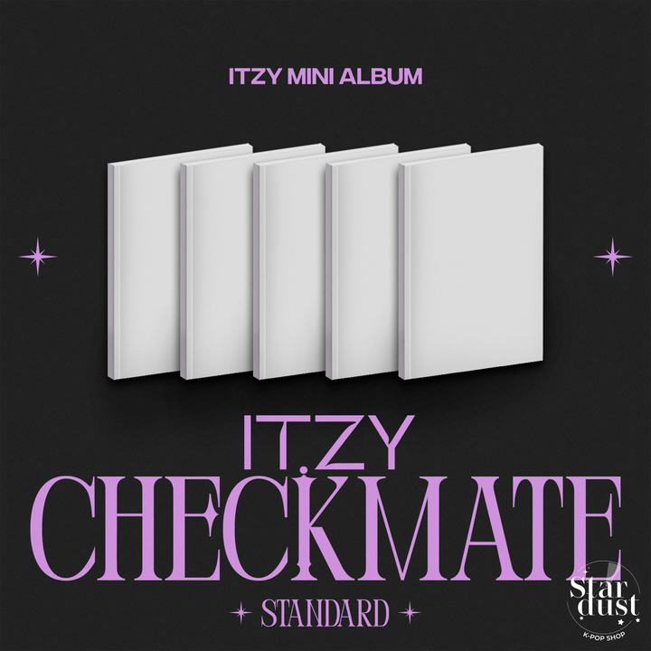 Itzy Checkmate Mini Album Standard version cover