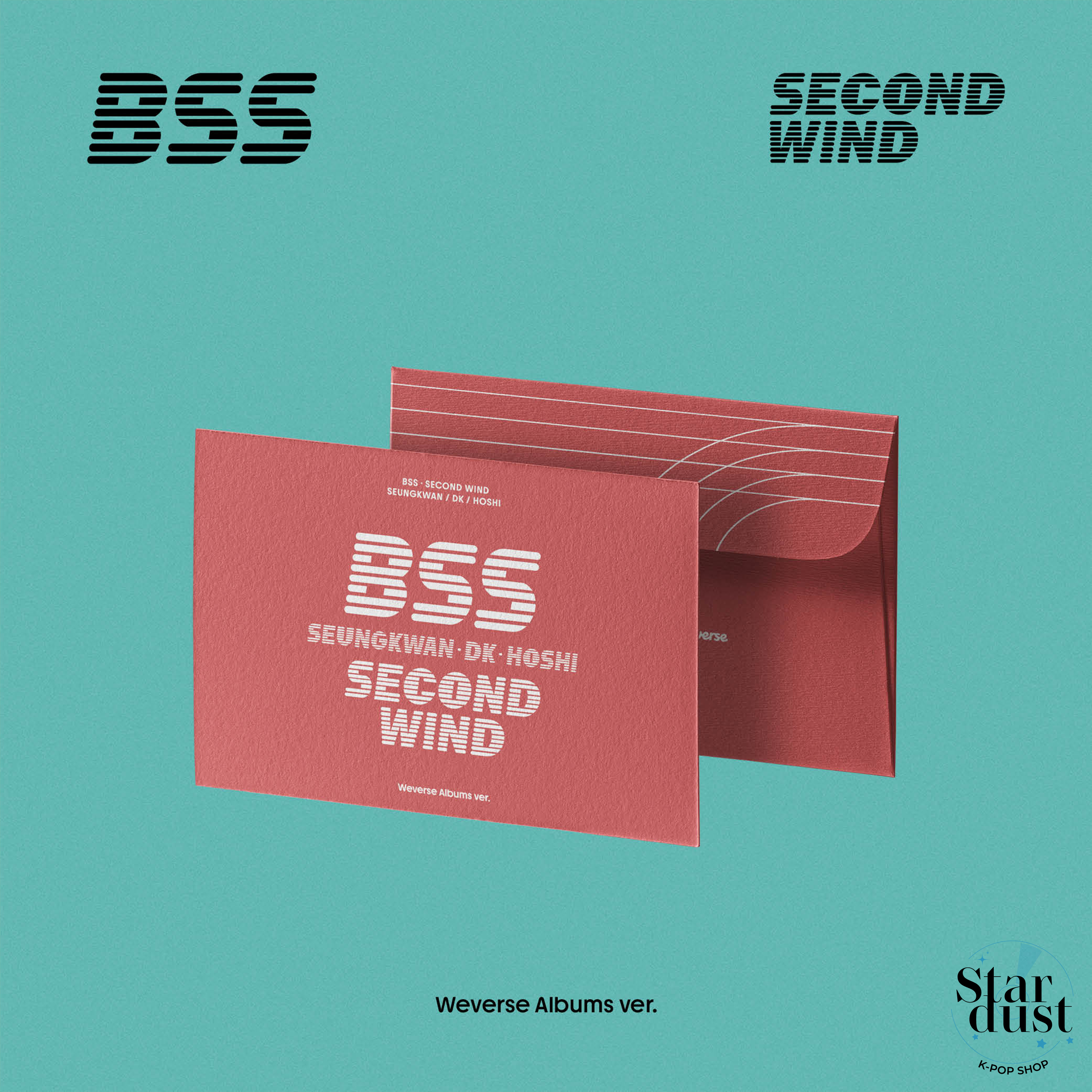 SEVENTEEN BSS - SECOND WIND [1st Single Album] Weverse Ver. - Stardust K-pop Shop
