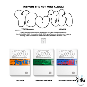 KIHYUN - YOUTH [1st Mini Album] - Stardust K-pop Shop
