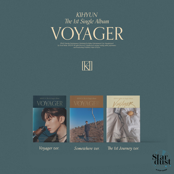 KIHYUN - VOYAGER [1st Single Album]