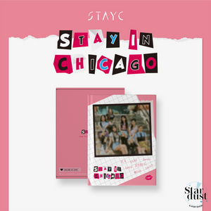 STAYC 1ST PHOTOBOOK - STAY IN CHICAGO - Stardust K-pop Shop