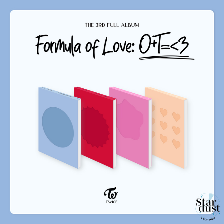 TWICE - Formula Of Love: O+T = <3 [3rd Full Album]