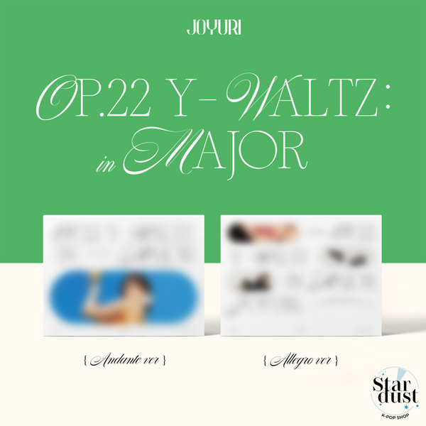 JO YURI - OP. 22 Y-WALTZ IN MAJOR [1st Mini Album]