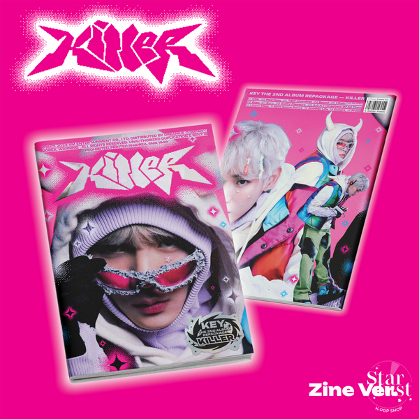 KEY - KILLER [2nd Full Album Repackage] Zine / Photobook Ver.