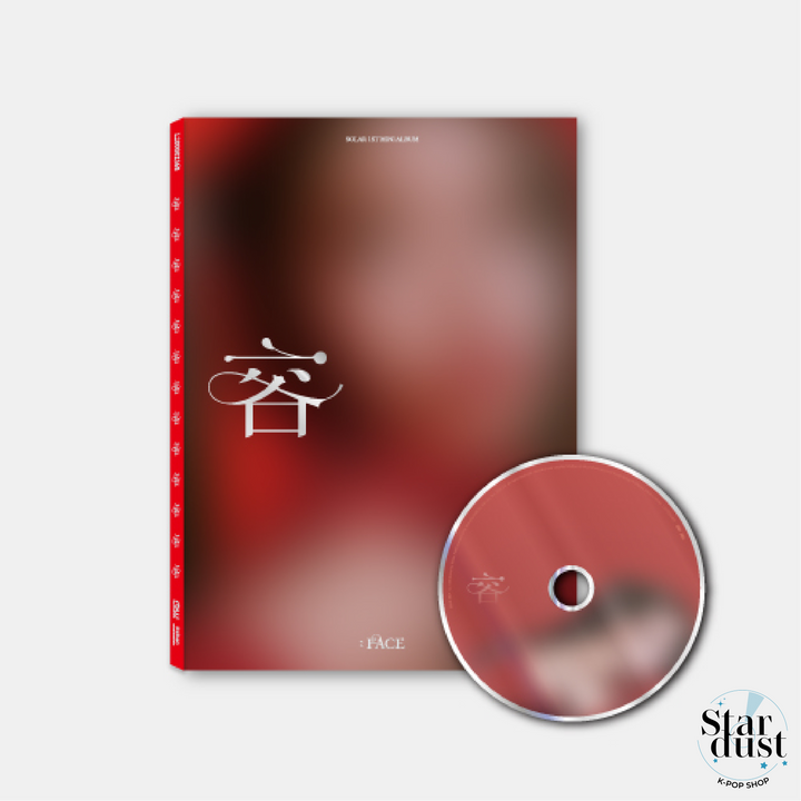 Solar Face 1st Mini Album Persona version cover