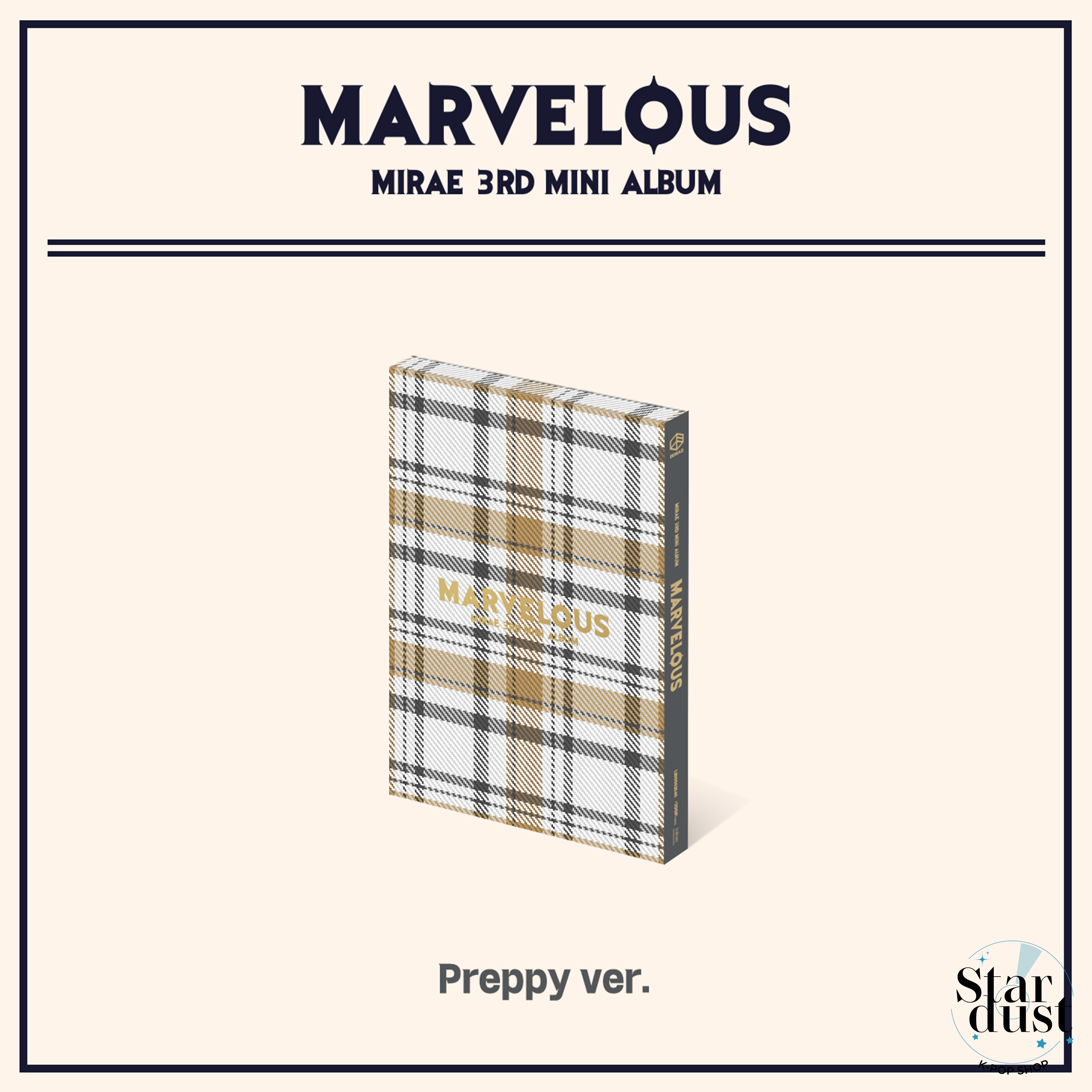 MIRAE - MARVELOUS [3rd Mini Album] - Stardust K-pop Shop