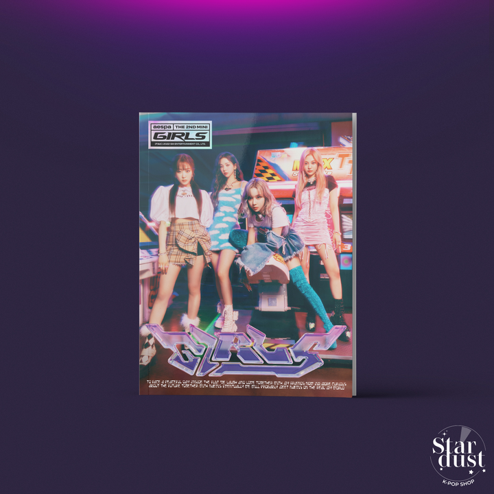 Aespa Girls 2nd Mini Album Real World version cover