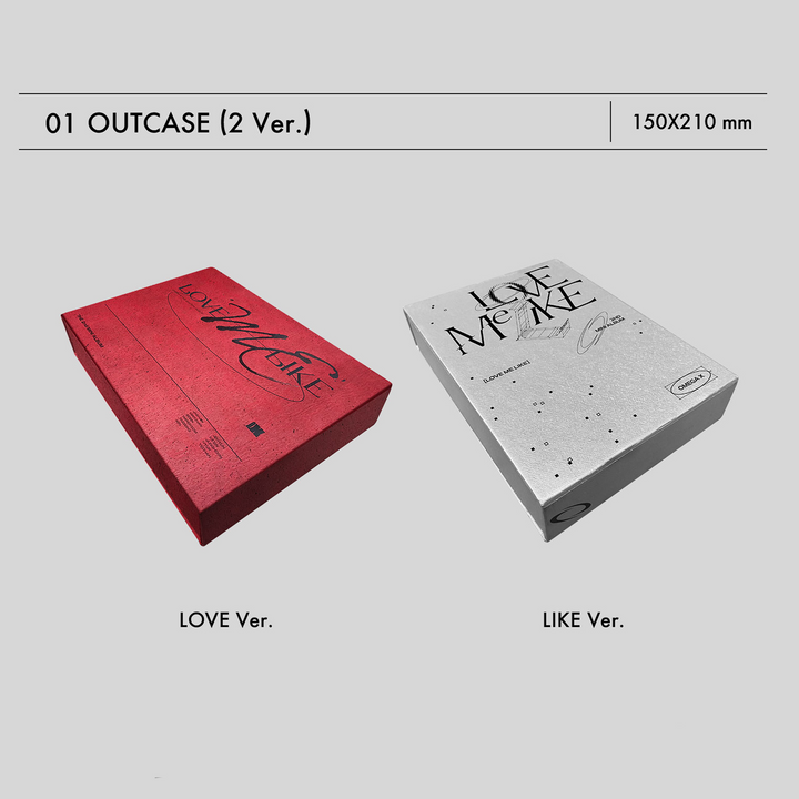 Omega X Love Me Like 2nd Mini Album outcase