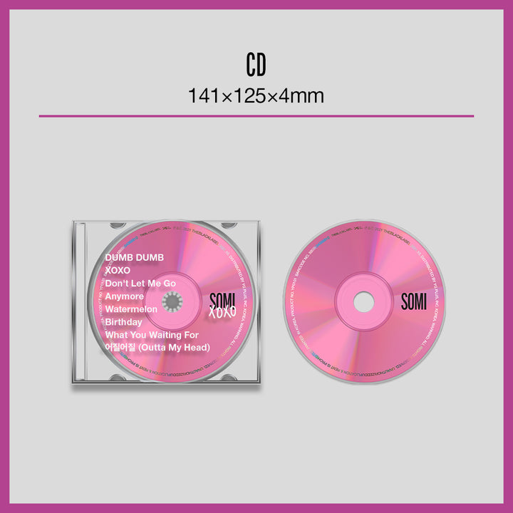 Jeon Somi The First Album XOXO CD X version