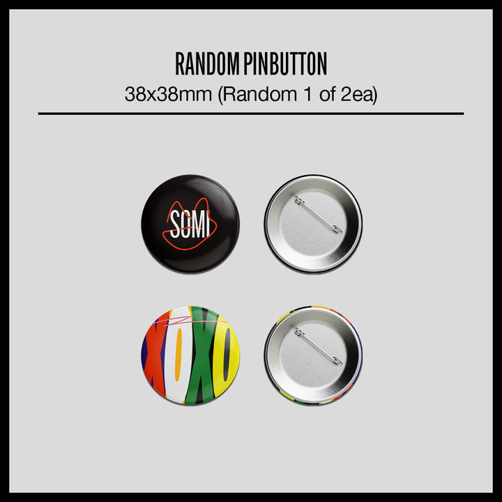 Jeon Somi The First Album XOXO pinbutton O version