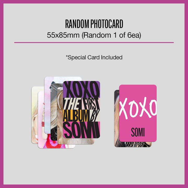 Jeon Somi The First Album XOXO photocard X version