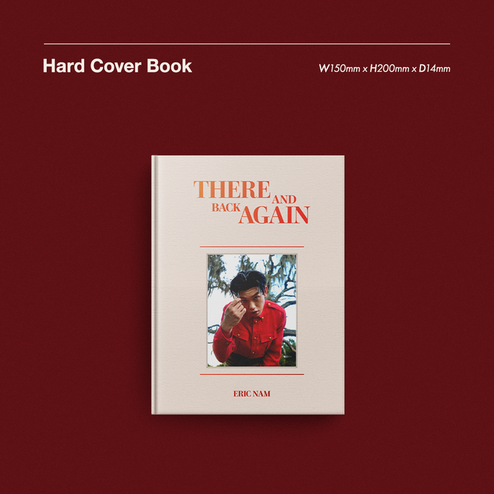 Eric Nam There and Back Again hard cover book