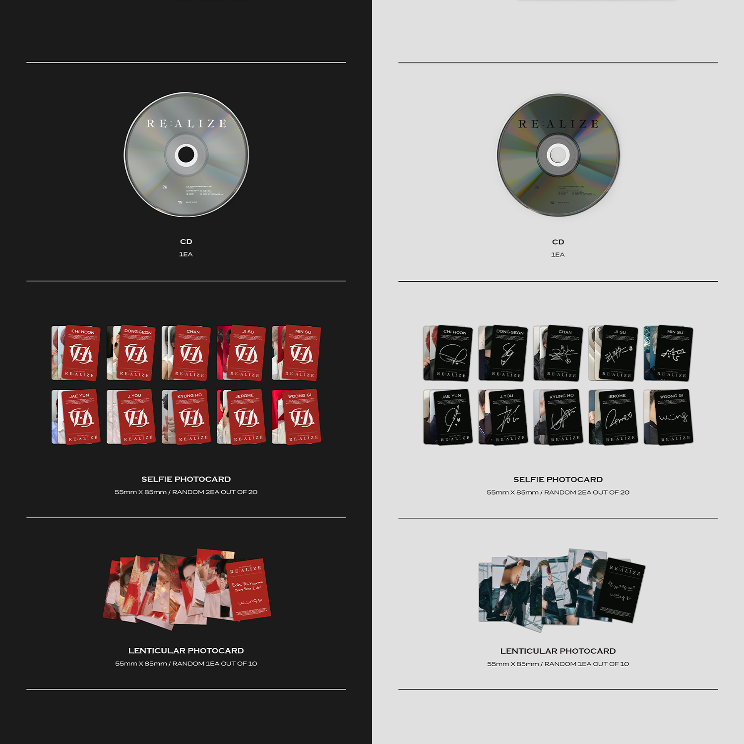 TO1 - RE:ALIZE [2nd Mini Album] - Stardust K-pop Shop