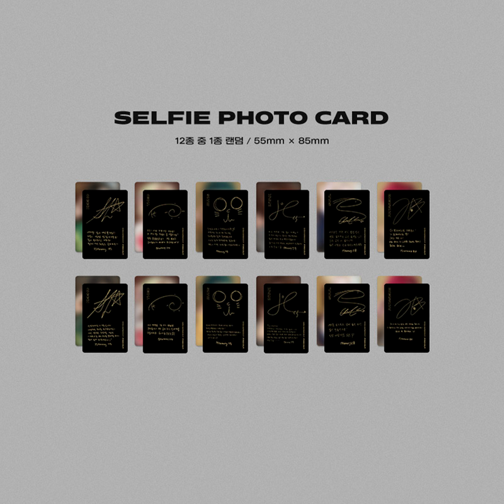 P1Harmony Disharmony: Find Out 3rd Mini Album (+World ver) selfie photocard