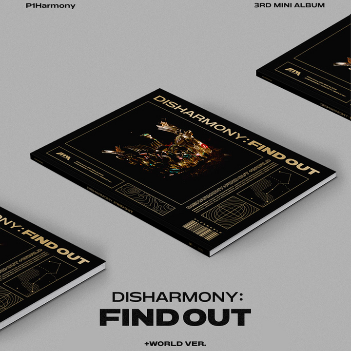 P1Harmony Disharmony: Find Out 3rd Mini Album (+World ver) 