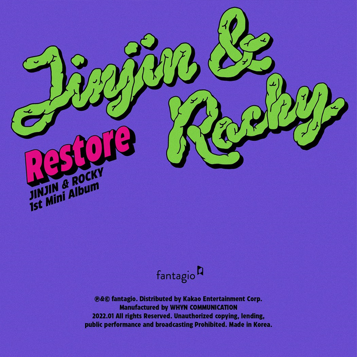 Astro JinJin & Rocky Restore 1st Mini Album 
