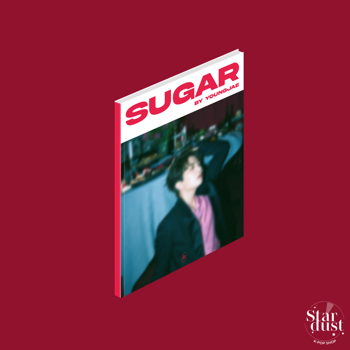 Youngjae Sugar 2nd Mini Album Red version cover