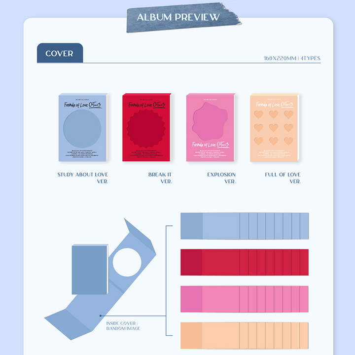 TWICE - Formula Of Love: O+T = <3 [3rd Full Album] - Stardust K-pop Shop