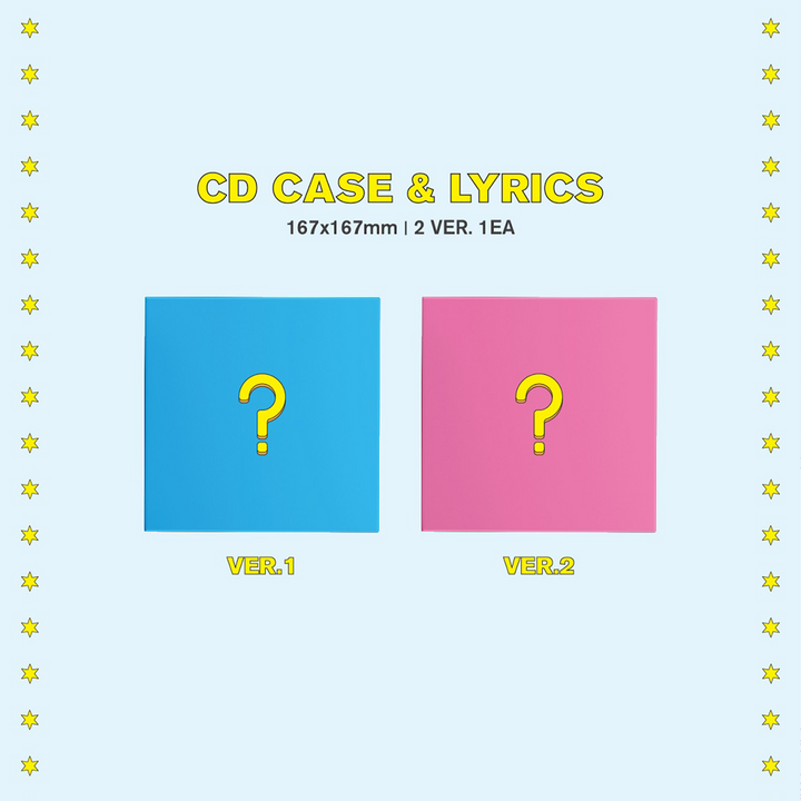 WJSN Super Yuppers 2nd Single Album CD case, lyrics